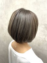 アリーマーケットリル(ALLEY MARKET lil)&nbsp;シアーグレージュ/ハイライト/脱白髪染め