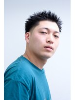 チルチェア 池袋(CHILL CHAIR)&nbsp;スパイキーショート×ローフェード<池袋> <理容室> <バーバー>