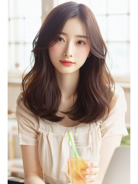 リンクミリ(Link mili) レイヤーカット/小顔に見せるヘア/ネビージュ/縮毛矯正/韓国ヘア