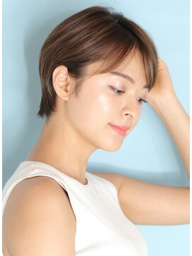 インセプション 銀座(INCEPTION) ショート・ボブ/面長/前髪あり/絶壁解消/30代/40代/50代/くびれ