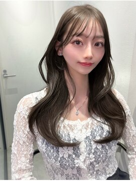 リリー(Lilley) (lilley内堀)韓国ヘア×レイヤーカット×グレージュ