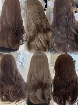 アイシー 表参道(ICY) オリーブベージュラベンダーブラウン