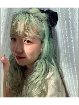 ウル 久留米(URU) ブリーチカラー