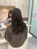 ヘアーワークス ボナ(HAIR WORKS bona.) 毎日が可愛くなる　ゆるっとウェーブロング/パーマ/艶感