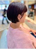 本八幡×大人ショート×暖色カラー×アディクシーカラー