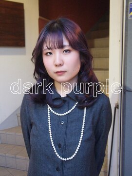 コレットヘアー ザモリオカ(Colette HAIR the MORIOKA) -kanna-♪ダークパープル×ヨシンモリ♪