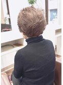 白髪染め白髪ぼかし大人ショートボブ大人かわいい30代40代50代