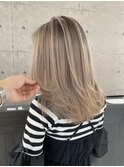 ホワイトアッシュグレージュハイトーン20代30代岡山