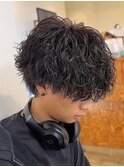 波巻きパーマ波巻きスパイラルパーマツイストスパイラルパーマ