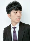 men's/メンズ/スパイキーショート/フェード/ニュアンスパーマ
