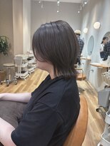 ヘアポケット スタイル店(HAIR POCKET)&nbsp;アッシュブラウン×レイヤーボブ