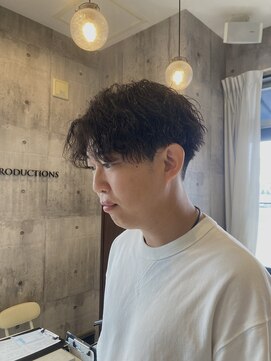 プロダクションズ 宇都宮(PRODUCTIONS) センターパート×波巻きツイスパ