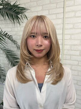 ココテラス(coco terrace) レイヤーカット・ケアブリーチ・髪質改善