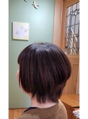 大人可愛いショートレイヤー　ヴィラロドラカラー　ナチュラル