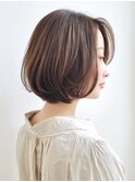スタイリング簡単◎大人エアリーボブ
