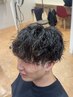 【メンズ人気No .１】 】メンズカット+各種パーマ ￥14300→￥12100［草加］