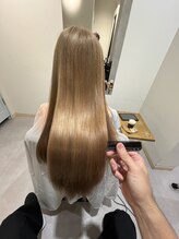 ハチマルハチ ナル 登戸店(808 nalu)&nbsp;艶髪ベージュストレートロング