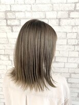 ヘアーアンドメイク ニューヨークニューヨーク 姫路店(Hair&Make NYNY)&nbsp;深くなりすぎないハイトーンくすみベージュ