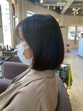 ビーチェ 小岩(Bice) 肌なじみのいい冬カラー◎ナチュラル全体カラー ボブディ