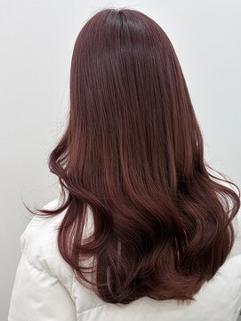 アニー 松戸(ANNI) ピンクベージュ/ニュアンスパーマ/イメチェンヘアスタイル/松戸