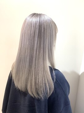 salon de MiLK 札幌大通店【サロン ド ミルク】 smoky blonde