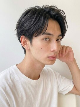 ヨシザワインク ハコザキ 水天宮前 日本橋人形町(YOSHIZAWA Inc.HAKOZAKI) 爽やか清潔感ナチュラルアップバングショート好印象