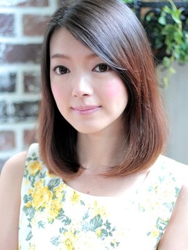 グラスヘア(Grous hair) 【Groushair】真っすぐ過ぎないナチュラルストレート☆