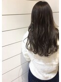 【Neolive & 渋谷店】透明感のある外国人風グレーカラー☆ロング