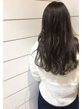 ネオリーブ アンド 渋谷店(Neolive &) 【Neolive & 渋谷店】透明感のある外国人風グレーカラー☆ロング