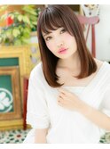 *EVEt戸頭*大人かわいい♪甘カラー♪斜めバングワンカールa