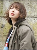毛先だけパーマ