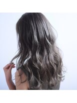 ニコリヘアワークス(nicori hair works)&nbsp;ロング×グレージュ1