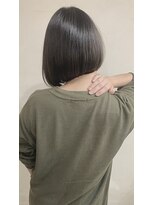 トレヘアー(tRe hair)&nbsp;ミニボブ　ハイライトカラー