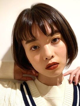 トリコ ショップアンドヘアサロン(tricot shop hair salon) 【大森】20代30代40代大人可愛いコンパクトボブ