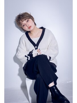 ミエル ヘア 新宿(miel hair) ニュアンスショート20代30代40代