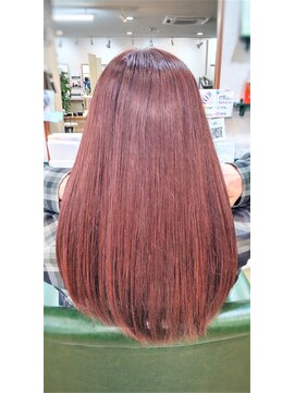 エアーベリー(AIR BERRY) ★★ロングストレート/ワインレッド/低温縮毛矯正★★