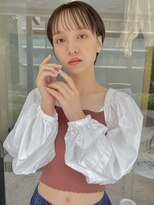 イミ(imi)&nbsp;大人ショート/ココアベージュ/似合わせカット/髪質改善[登戸]