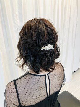 フォトリンクキポ 日本橋(Photo link ki.po) お呼ばれヘア♪～ハーフアップver.～