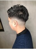 20代30代40代メンズツーブロック刈り上げビジカジオシャレ感