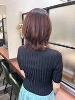 プチメゾントウキョウ(Petit Maison Tokyo)&nbsp;レイヤーボブ_ピンクレッド