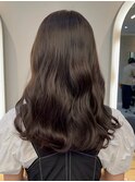 大人かわいい20代30代40代小顔ショコラベージュ Zina本八幡