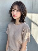 20代30代40代シアーカラーエアリーカール美髪レイヤーセミディ