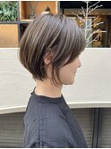 20代30代40代大人可愛い丸みショート