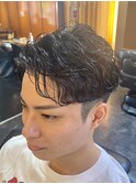 メンズカット/刈上げ/メンズパーマ/毛流れパーマ