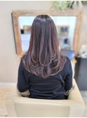 ☆ロングレイヤー/グレージュカラー/内巻きレイヤー 30代40代