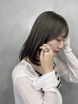 ティア 高知店(TIA) 透明感オリーブグレージュ！