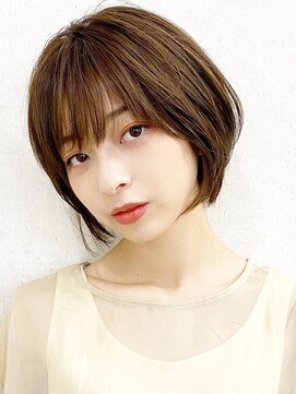 カラープロデュースバイアルバ(color produce byALBA) 20代、30代、40代におすすめ、襟足スッキリショートヘア