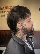 エルバルベロ 心斎橋(EL BARBERO) 海外で今人気のマレットヘア