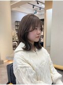 グレージュと似合わせカット sayuri