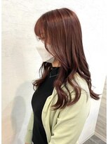 ジーナ 船橋(Zina) 髪質改善*くびレイヤーピンクベージュ*美髪【Zina船橋】